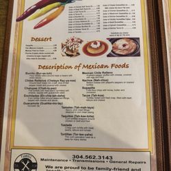 El Rancho Grande - Menu 3
