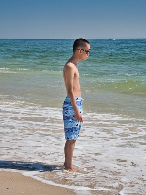 Island Beach State Park by null
