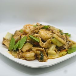 Soul Rice - Bangkok Basil Prawns and Chicken