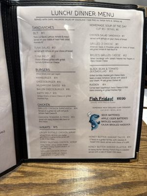 Menu photo 1 Rylee’s Victor, NY Menu photo 1 Rylee’s Victor, NY