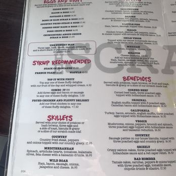 The Scratch Room - Left side menu - Breakfast & Brunch Near Me - Anaheim, California The Scratch Room - Left side menu - Breakfast & Brunch Near Me - Anaheim, California