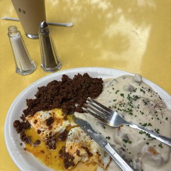 Kenny's Southside Sandwiches - BISCUIT & GRAVY add chorizo and LATTE - Breakfast & Brunch Near Me - Chattanooga, Tennessee Kenny's Southside Sandwiches - BISCUIT & GRAVY add chorizo and LATTE - Breakfast & Brunch Near Me - Chattanooga, Tennessee