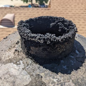 RC Sweep - Ready for a cleaning. This is your chimney pipe with the cap removed. - Chimney Sweeps Near Me - Pinon Hills , California RC Sweep - Ready for a cleaning. This is your chimney pipe with the cap removed. - Chimney Sweeps Near Me - Pinon Hills , California