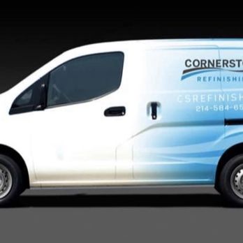 Cornerstone Restoration - Company vans - Refinishing Services Near Me