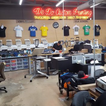 Tshirt Mart - Tshirtmart Embroidery Area - Graphic Design Near Me - El Cajon, California