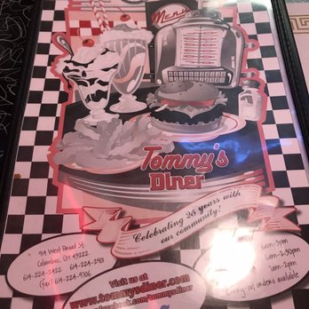 Tommy's Diner - Menu! - Diners Near Me - Columbus, Ohio