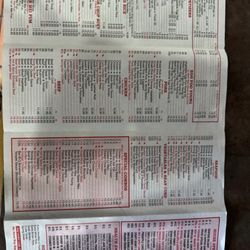 Panda Chinese Restaurant - Menu CAO Nov 2024