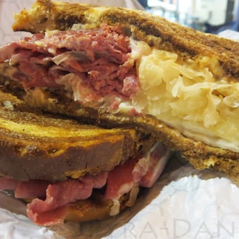 Creekside Market - Notice how my Rueben Sandwich has all the Meat on one side and the Sauerkraut on the other? - Grocery Near Me - Jackson, Wyoming
