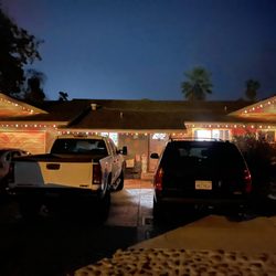 Christmas light Installation