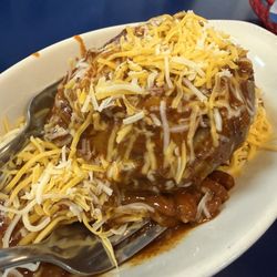 Rupe's Burgers - Chili cheese potato