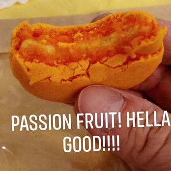 Croissants By Sheila Anne - Passion Fruit Macaron - Bakeries Near Me - Jenks, Oklahoma