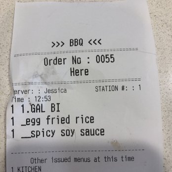 Oleego By Parks BBQ - Receipt - Barbeque Near Me - Los Angeles, California Oleego By Parks BBQ - Receipt - Barbeque Near Me - Los Angeles, California