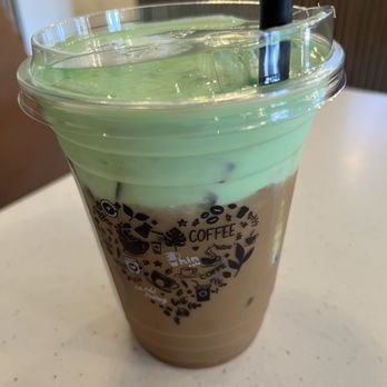 Phin Cafe - Pandan coffee $6.9, but soft opening got 20% off 11.29.23 - Coffee & Tea Near Me - Fremont, California Phin Cafe - Pandan coffee $6.9, but soft opening got 20% off 11.29.23 - Coffee & Tea Near Me - Fremont, California