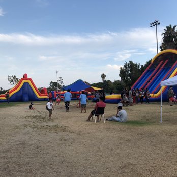 Victoria Park - Jumpers available for children ($10 fee all day) - Parks Near Me - Carson, California