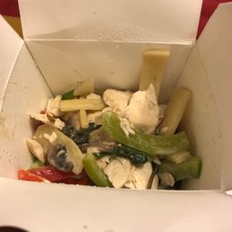 When I got home, I opened it and saw my order was only half portion of the container and I paid $10.98+tax When I got home, I opened it and saw my order was only half portion of the container and I paid $10.98+tax