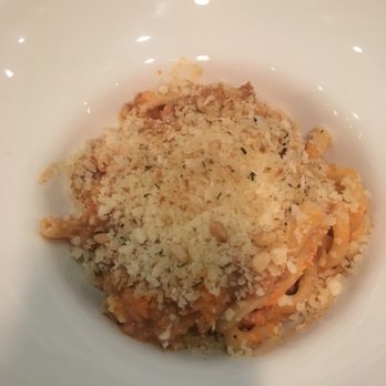 Answer - Bucatini with lamb and pork ragu, pecorino cheese - Tapas/Small Plates Near Me - Nashville, Tennessee