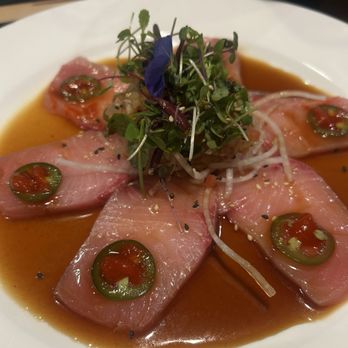 Sushi Yu - Yellowtail Carpaccio - Japanese Near Me - Alhambra, California