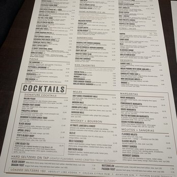 Yard House - Menu - New American Near Me - Indianapolis, Indiana