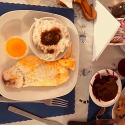 Emmy's Time Out Tavern - Broiled Grouper.