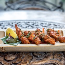 Chokhi Dhani - Fish Amritsari, mini fish fillets, gluten free batter