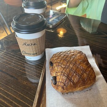 Apothecary Espresso & Coffee - Chocolate croissant and coffees - Coffee & Tea Near Me - Farmington, Michigan
