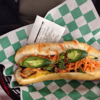 Nobi Asian Grill - Chicken banh mi with everything - Vietnamese Near Me - Friendswood, Texas