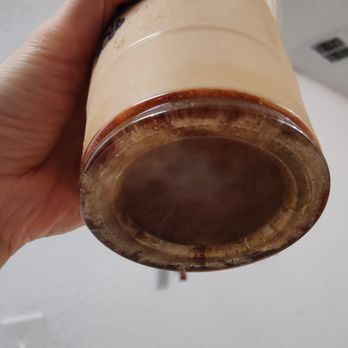 Sana'a Cafe - clumped syrup in yemeni latte - Coffee & Tea Near Me - Elk Grove, California