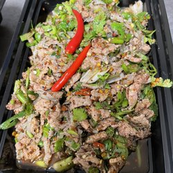 Lao Community Plaza - Beef Larb