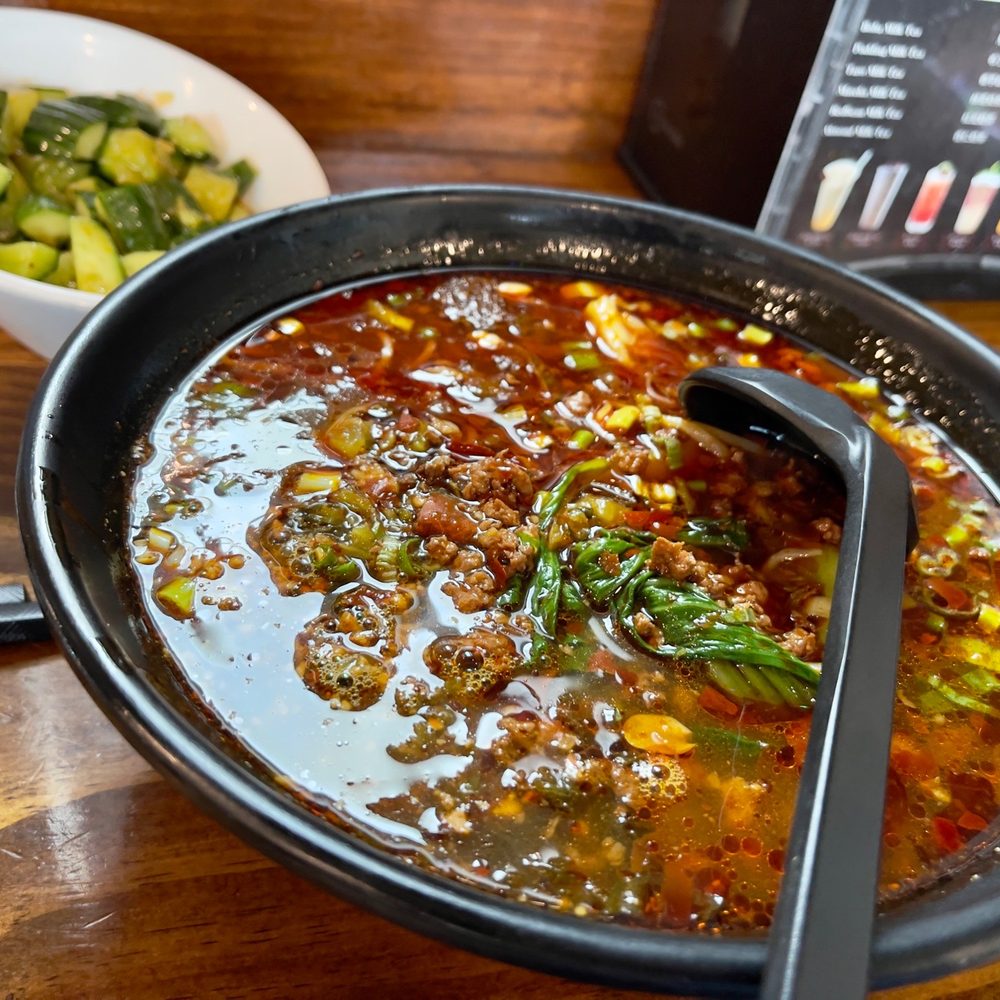Noodle Man - B3. Hot & Spicy Noodle Soup - Chinese Near Me - Chesapeake, Virginia Noodle Man - B3. Hot & Spicy Noodle Soup - Chinese Near Me - Chesapeake, Virginia