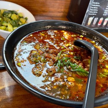 Noodle Man - B3. Hot & Spicy Noodle Soup - Chinese Near Me - Chesapeake, Virginia Noodle Man - B3. Hot & Spicy Noodle Soup - Chinese Near Me - Chesapeake, Virginia