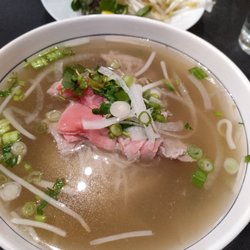Pho Chopstix - Rare beef pho ($13)