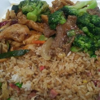 Mandarin Villa Express - Kung Pao chicken and beef and broccoli with fried rice - Chinese Near Me - Stockton, California Mandarin Villa Express - Kung Pao chicken and beef and broccoli with fried rice - Chinese Near Me - Stockton, California