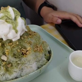 Haneul Cafe - Matcha bingsu - Korean Near Me - Hilo, Hawaii