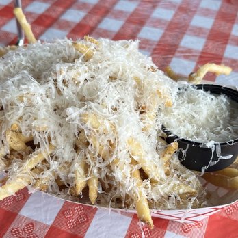 Side Project Pizza - Parm Fries - Breweries Near Me - Maplewood, Missouri Side Project Pizza - Parm Fries - Breweries Near Me - Maplewood, Missouri
