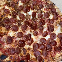 Meat Lover's Pizza (half), Pepperoni (half) Meat Lover's Pizza (half), Pepperoni (half)