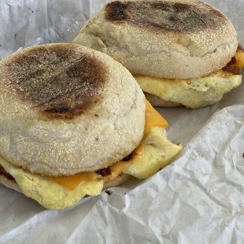 Ernie's Burgers - Sunrise sandwich. Sausage and bacon - Burgers Near Me - Alhambra, California Ernie's Burgers - Sunrise sandwich. Sausage and bacon - Burgers Near Me - Alhambra, California