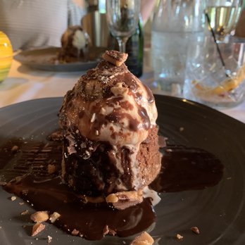 Chart House - a chocolate dessert on a plate - Seafood Near Me - Savannah, Georgia Chart House - a chocolate dessert on a plate - Seafood Near Me - Savannah, Georgia