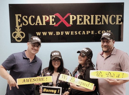 STAGE CALL: A Mystery Escape Room - In this thrilling escape room in Euless, you are the executive directors of a major box office movie. Everything is set for the shoot, but there’s a major problem—the main actress is missing! You rush to her dressing room and immediately notice that things are out of place. With the entire studio counting on you, it’s up to you and your team to use your investigative skills to uncover the mystery of her disappearance. Could there be a kidnapper among you? Solve the mystery and save the day in our captivating escape room, “Stage Call”!