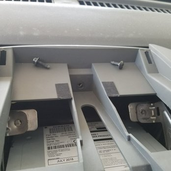 Audio Express - The screw on the right is from factory... Left screw was barely hanging on to one thread third, screw lost by their "techs" - Car Stereo Installation Near Me - Glendale, Arizona