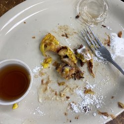 Waffles Cafe - French toast cinnamon roll