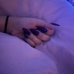 Almond acrylic nails by Lee Almond acrylic nails by Lee