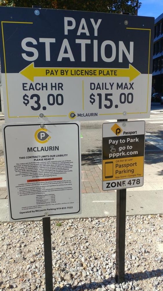 MCLAURIN PARKING 104 E Martin St, Raleigh, North Carolina Parking