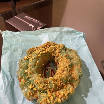 Firecakes Donuts - Pistachio Old Fashioned - yummy even the next day - Bakeries Near Me - Chicago, Illinois Firecakes Donuts - Pistachio Old Fashioned - yummy even the next day - Bakeries Near Me - Chicago, Illinois