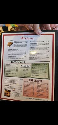 Menu photo 5 Soco’s Mexican Restaurant and Bar Fort Mitchell, KY