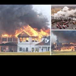 Oakland Hills Country Club - Sad day for this long standing golf course....the building was 110,000 sq feet.