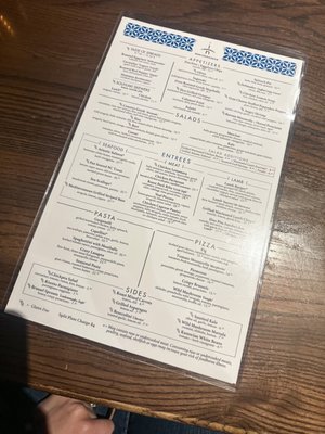 Menu photo 8 Ilios Noche Charlotte, NC
