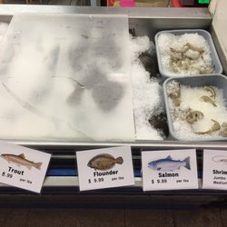 Choosing the fish you want fried