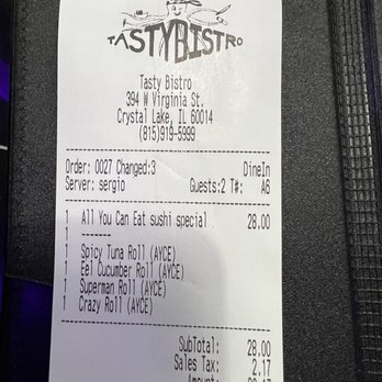 Tasty Bistro - Sushi Bars Near Me - Crystal Lake, Illinois Tasty Bistro - Sushi Bars Near Me - Crystal Lake, Illinois