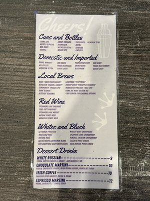Menu photo 4 The Purple Frog FW Fort Worth, TX