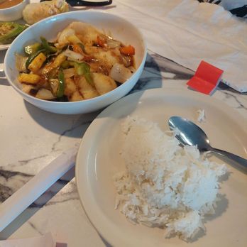 Thai Yoshi Amarillo - Spicy fish - yum! 6-24-26 - Thai Near Me - Amarillo, Texas
